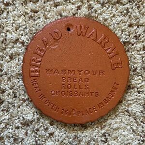 Round Terracotta Bread Warmer